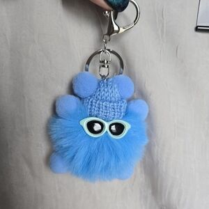 Plush Briquettes Keychain